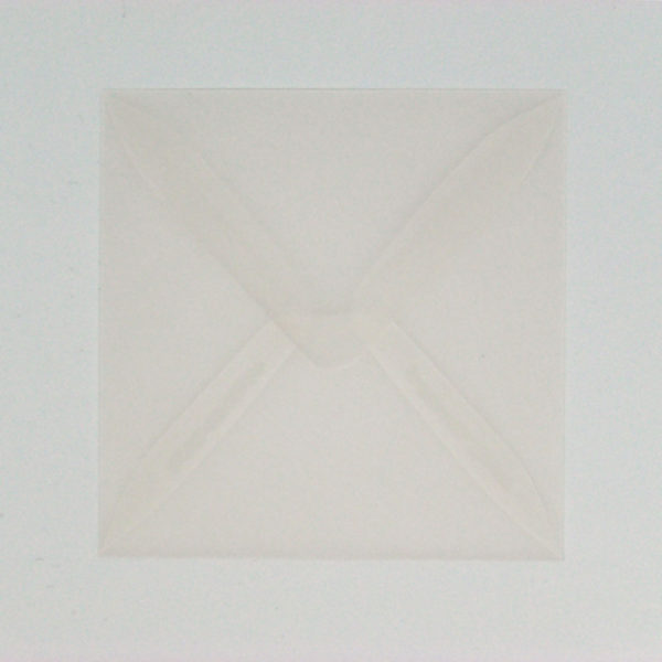 Kuvert transparent, 10x10cm